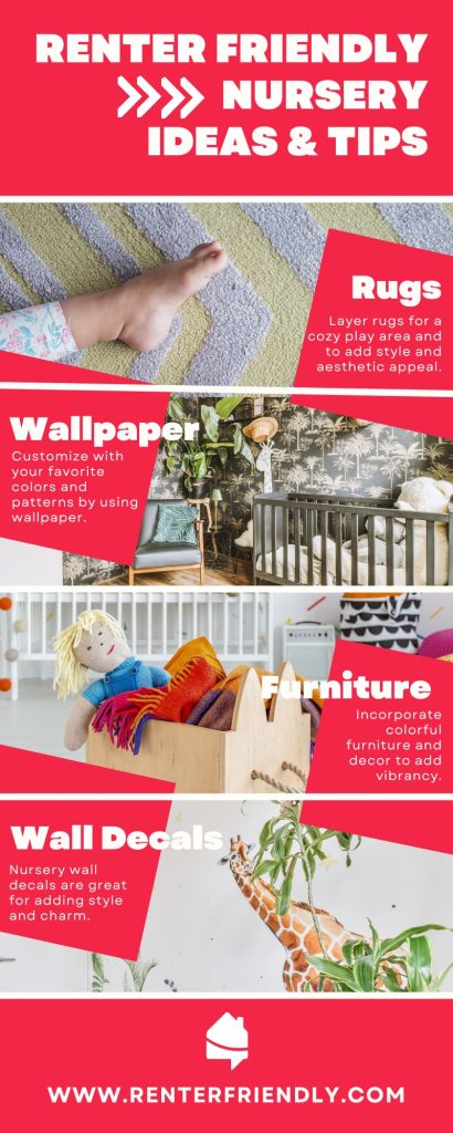 Renter friendly nursery ideas