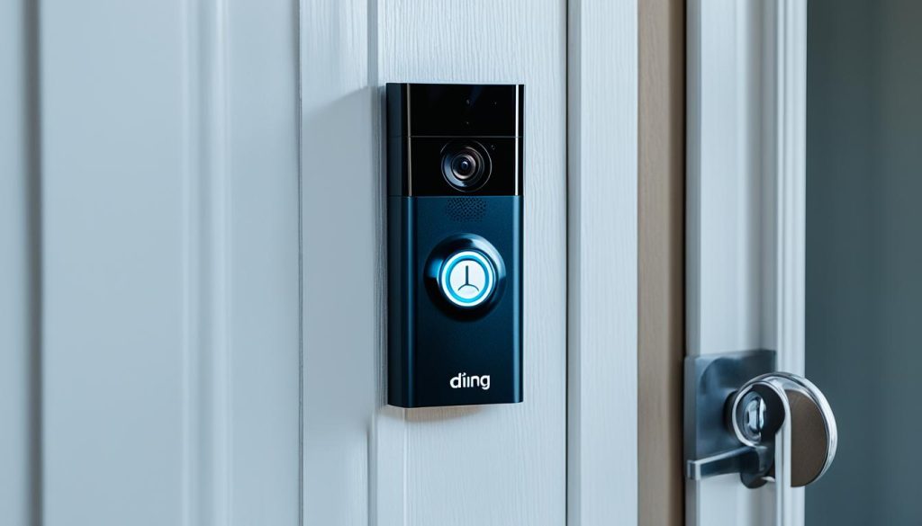 doorbell camera on rental home